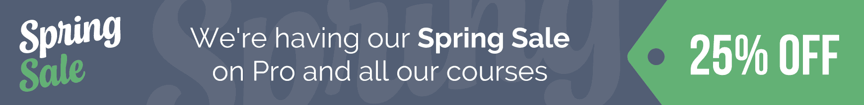 Baeldung Spring Sale all courses banner